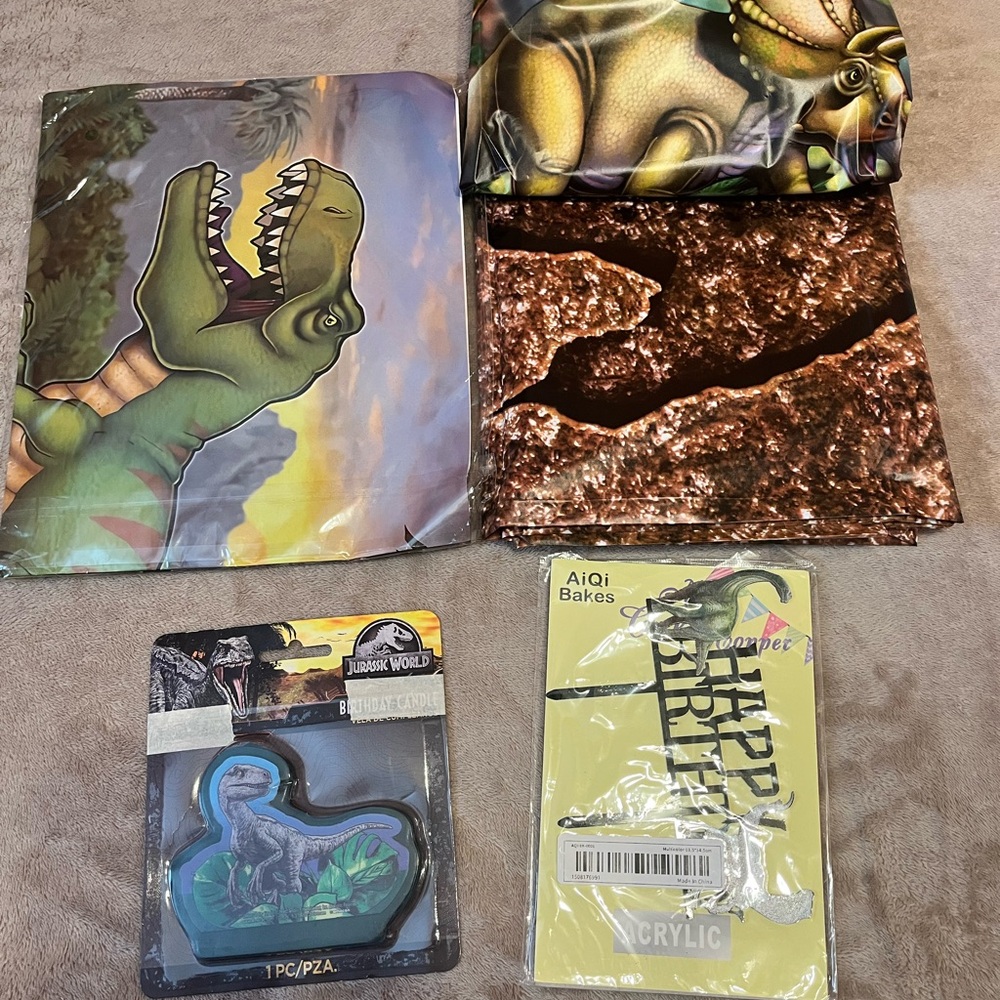 Dinosaur decoration for birthday party Themed  Set